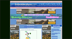 Desktop Screenshot of embroiderybyus.com